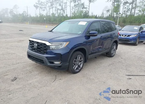 2023 Honda Passport Awd Ex-L из США, поврежденный, VIN 5FNYF8H53PB005589